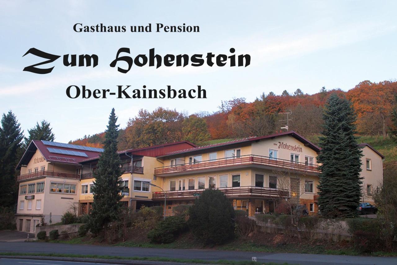 Gasthaus Zum Hohenstein Hotel Ober-Kainsbach Bagian luar foto